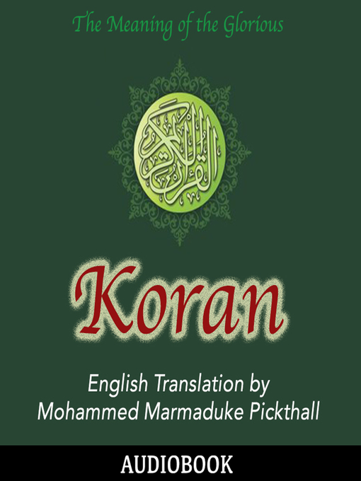 Title details for Koran by Mohammed Marmaduke Pickthall - Available